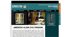 Desktop Screenshot of klizniprozori.com
