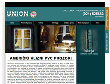Tablet Screenshot of klizniprozori.com
